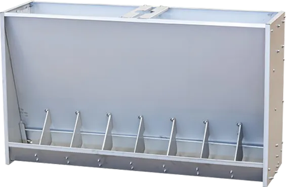 Hot Selling Wholesale Price Pig Farming Equipment Double Sided Stainless Steel Pig Feeder - Feeder - foodmachtech